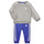 textil Niño Conjunto Adidas Sportswear 3S JOG Gris / Blanco / Azul