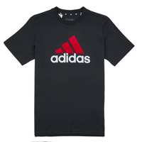 textil Niño Camisetas manga corta Adidas Sportswear BL 2 TEE Negro / Rojo / Blanco