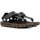 Zapatos Mujer Sandalias Asportuguesas P018077008-FIZZ-BLACK-BLACK Negro