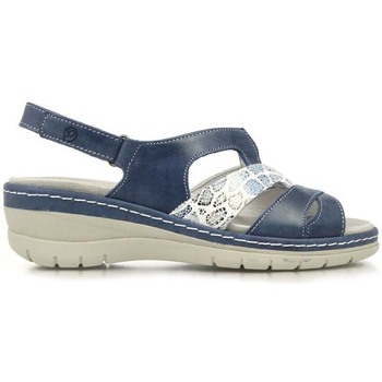 Zapatos Mujer Sandalias Suave By Leyland 3263 Azul