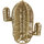 Casa Figuras decorativas Signes Grimalt Cactus decorativo Marrón