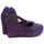 Zapatos Mujer Sandalias La Valeta Espadrilles Femme   Charlene Morado Violeta