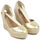 Zapatos Mujer Sandalias La Valeta Espadrilles Femme   Charlene Oro Oro