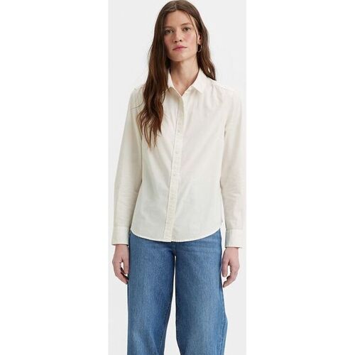 textil Mujer Camisas Levi's 34574 0014 - BW SHIRT-WHITE ALYSSUM Blanco