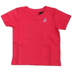textil Niños Camisetas manga corta K-Way K4114WW Rojo