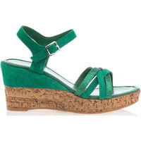 Zapatos Mujer Sandalias Stella Pampa Sandalias Mujer Verde Verde