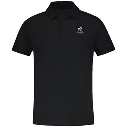 textil Hombre Tops y Camisetas Le Coq Sportif Ess Polo Ss N°2 Negro