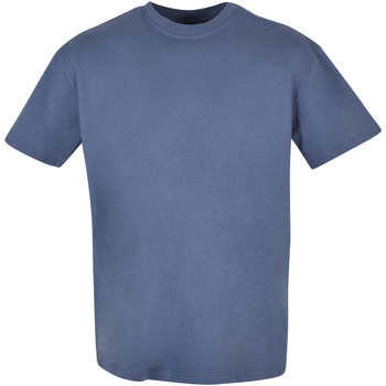 textil Camisetas manga larga Build Your Brand BY102 Azul