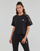 textil Mujer Camisetas manga corta Adidas Sportswear VIBAOP 3S CRO T Negro / Dorado