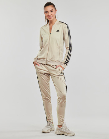 textil Mujer Conjuntos chándal Adidas Sportswear 3S TR TS Beige / Negro