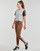 textil Mujer Leggings Adidas Sportswear LIN LEG Marrón / Blanco