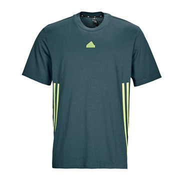 textil Hombre Camisetas manga corta Adidas Sportswear FI 3S T Marino / Verde