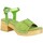 Zapatos Mujer Sandalias Itse CAMILA 2281 VERDE Verde