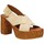 Zapatos Mujer Sandalias Itse CINDY 2311-BIS BEIGE Beige