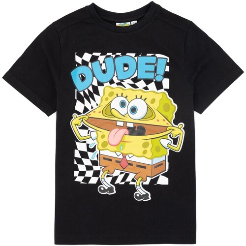 textil Niños Camisetas manga corta Spongebob Squarepants Dude Multicolor