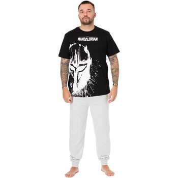 textil Hombre Pijama Star Wars: The Mandalorian NS7093 Negro