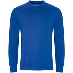 textil Hombre Camisetas manga larga Awdis Cool JC023 Azul