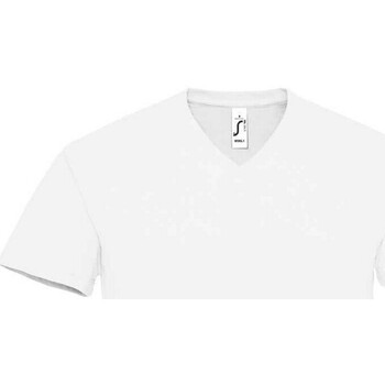 textil Hombre Camisetas manga larga Sols Imperial Blanco