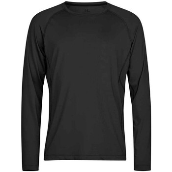 textil Hombre Camisetas manga larga Tee Jays T7022 Negro