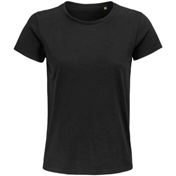 textil Mujer Camisetas manga larga Sols Pioneer Negro