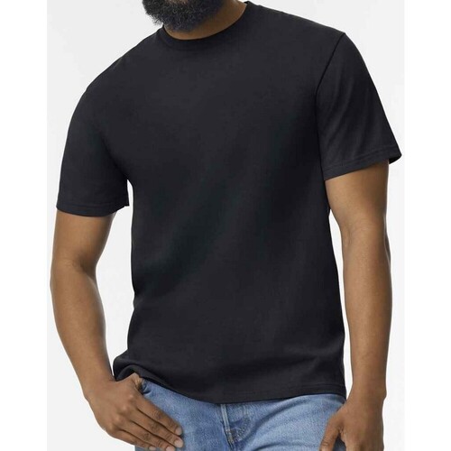 textil Hombre Camisetas manga larga Gildan GD15 Negro