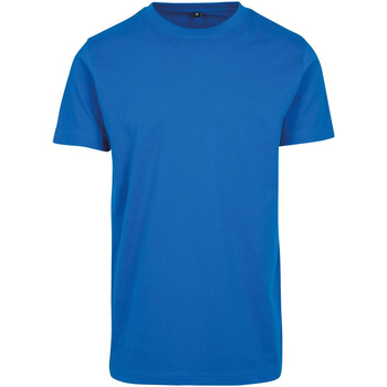 textil Hombre Camisetas manga larga Build Your Brand BY004 Azul