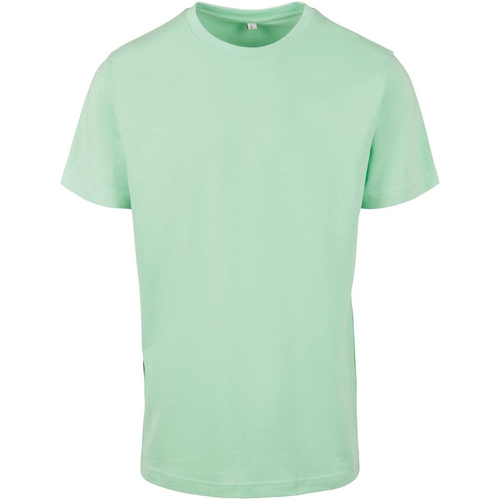textil Hombre Camisetas manga larga Build Your Brand BY004 Verde