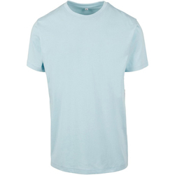 textil Hombre Camisetas manga larga Build Your Brand BY004 Azul