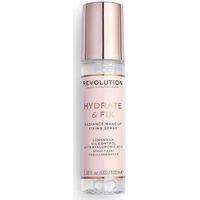 Belleza Base de maquillaje Revolution Make Up Hydrate & Fix Radiance Make Up Fixing Spray 
