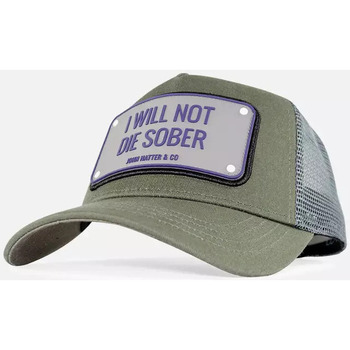 Accesorios textil Hombre Gorro John Hatter & Co I WILL NOT DIE SOBER RUBBER R-1054-U00 Gris