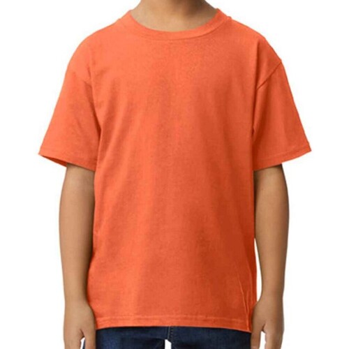 textil Niños Camisetas manga larga Gildan GD15B Naranja