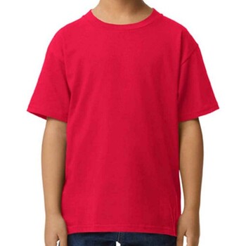textil Niños Camisetas manga larga Gildan GD15B Rojo
