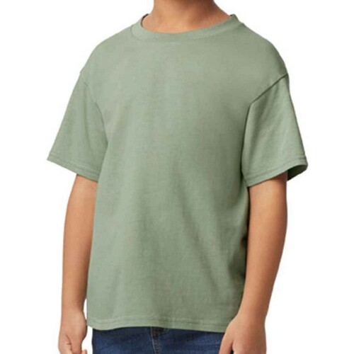 textil Niños Camisetas manga larga Gildan GD15B Verde