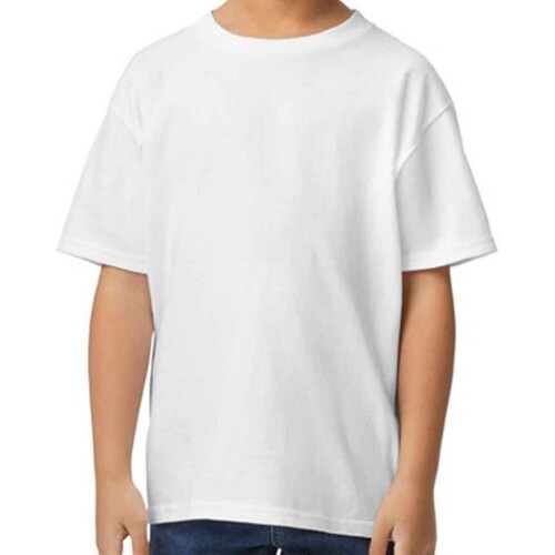 textil Niños Camisetas manga larga Gildan GD15B Blanco