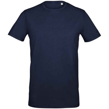 textil Hombre Camisetas manga larga Sols Millenium Azul