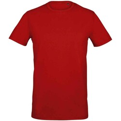 textil Hombre Camisetas manga larga Sols Millenium Rojo