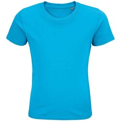 textil Niños Camisetas manga corta Sols Pioneer Azul