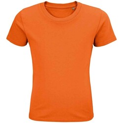 textil Niños Camisetas manga corta Sols Pioneer Naranja