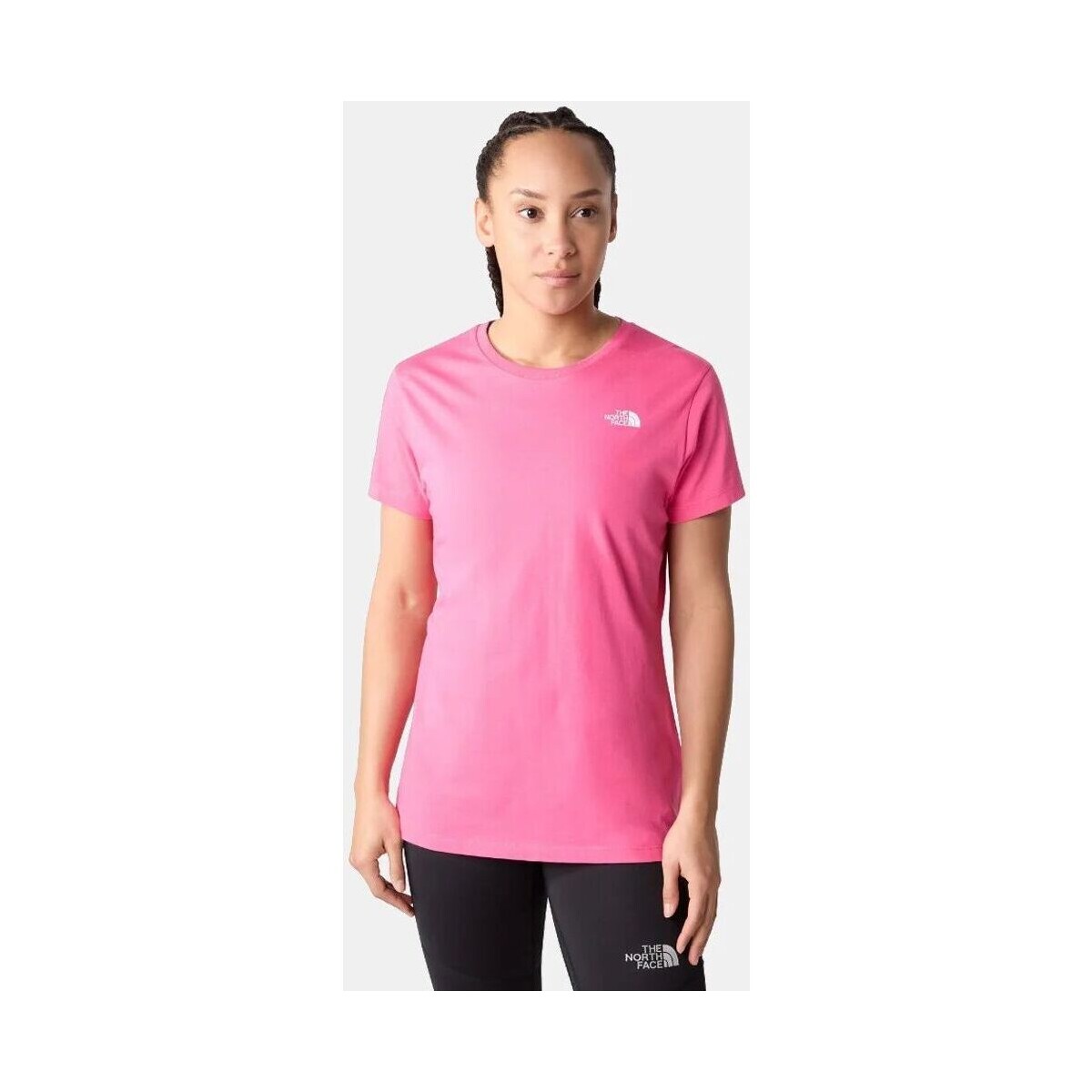 textil Mujer Tops y Camisetas The North Face NF0A4T1AN161 DOME TEE-PINK GLOW Rosa