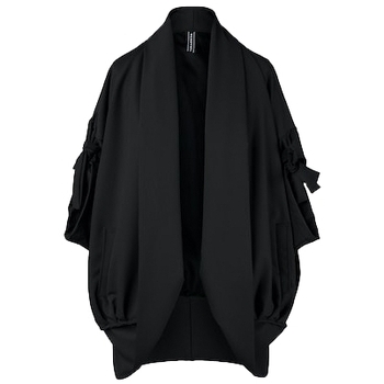 textil Mujer Abrigos Wendy Trendy Coat 110823 - Black Negro