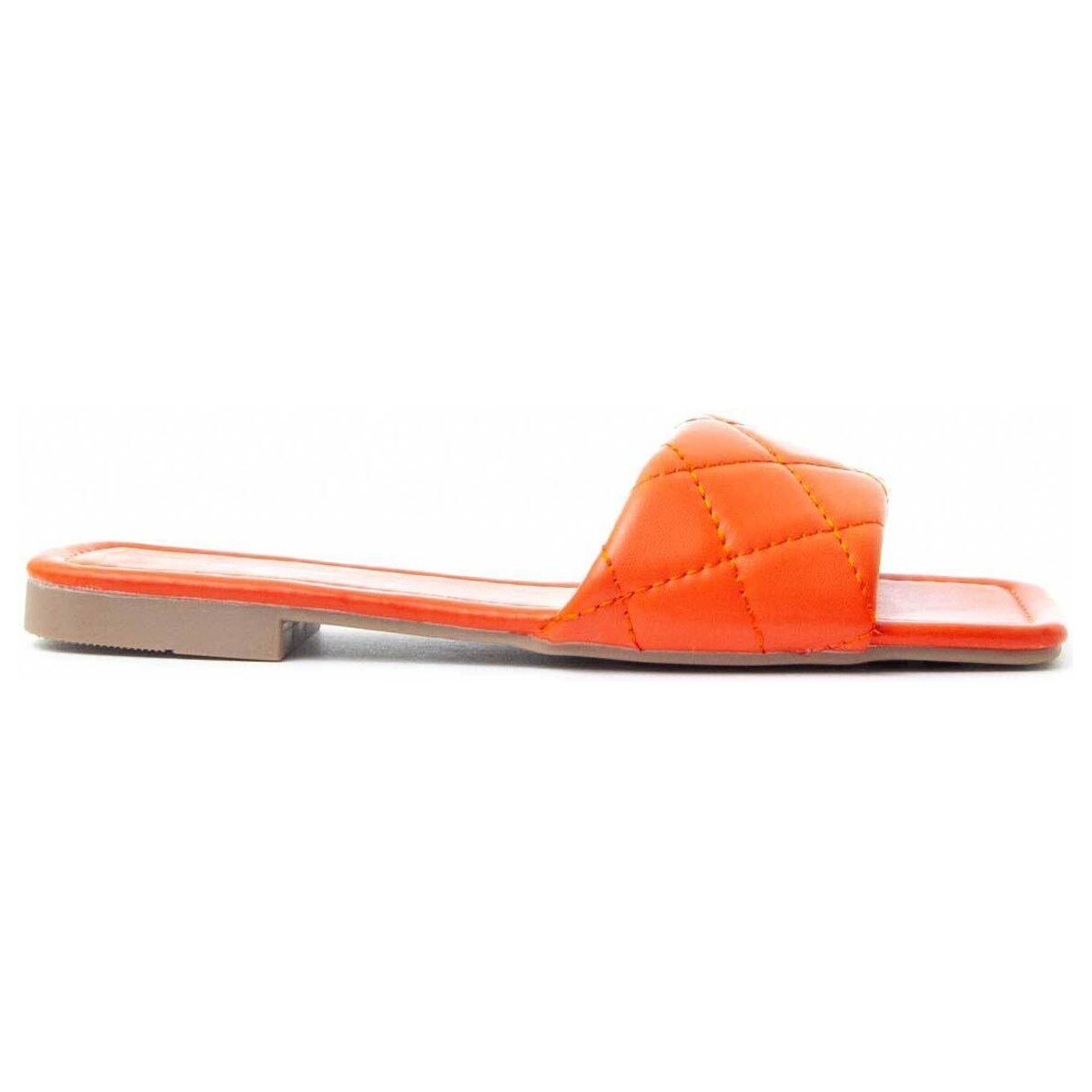 Zapatos Mujer Sandalias Leindia 82849 Naranja