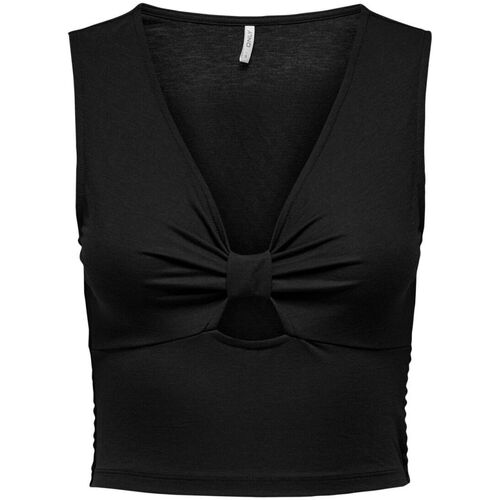 textil Mujer Camisetas sin mangas Only 15294427 JANY-BLACK Negro