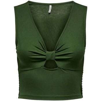 textil Mujer Camisetas sin mangas Only 15294427 JANY-RIFLE GREEN Verde