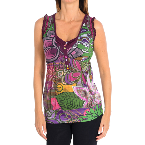 textil Mujer Tops / Blusas Desigual 21T2595-3087 Multicolor