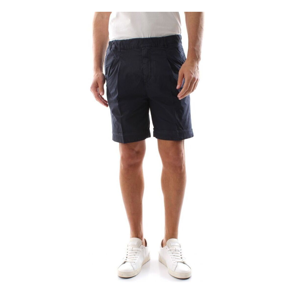 textil Hombre Shorts / Bermudas 40weft MIKE 1273-W1738 BLU Azul