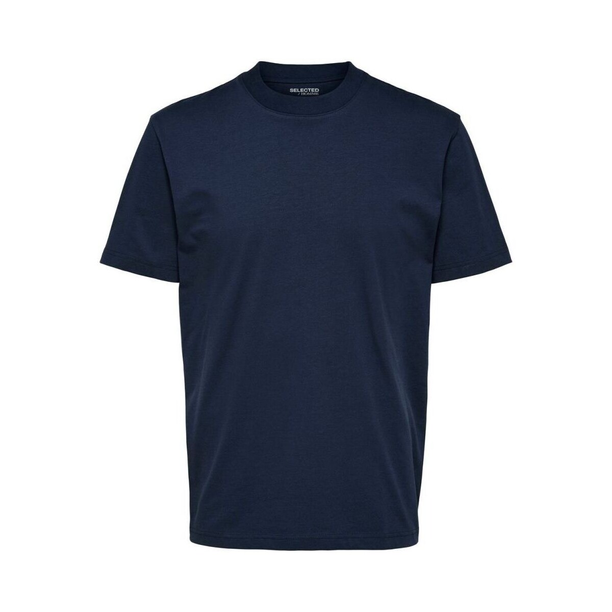 textil Hombre Tops y Camisetas Selected 16077385 RELAXCOLMAN-NAVY BLAZER Azul