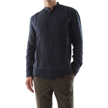 textil Hombre Camisas manga larga 40weft WILBERT 1338/1763-W1738 Azul