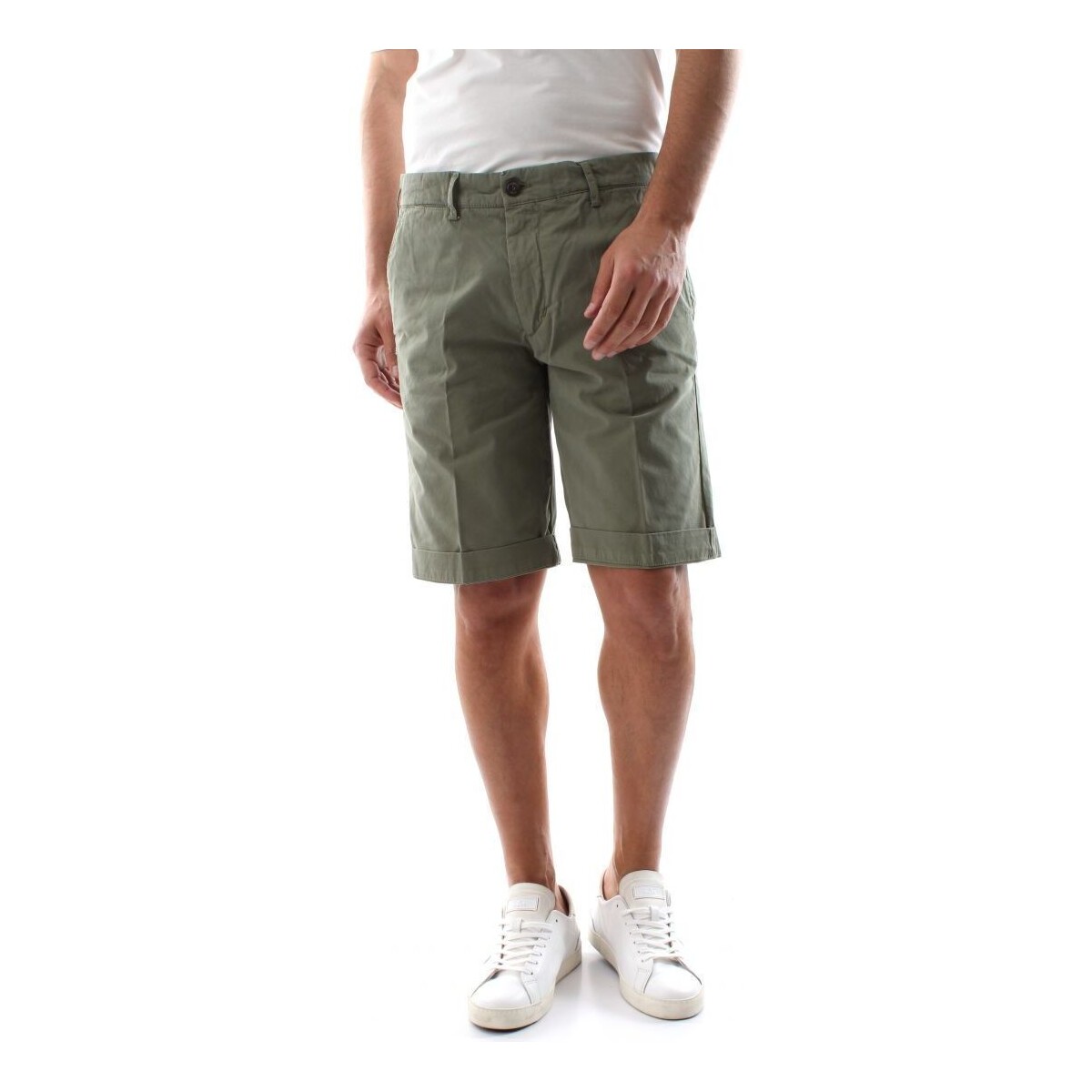 textil Hombre Shorts / Bermudas 40weft SERGENTBE 1683 7031-W2359 MILITARE Gris