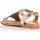 Zapatos Mujer Sandalias Top 3 Shoes 23496 Oro