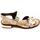 Zapatos Mujer Sandalias Plumers 3644 Oro